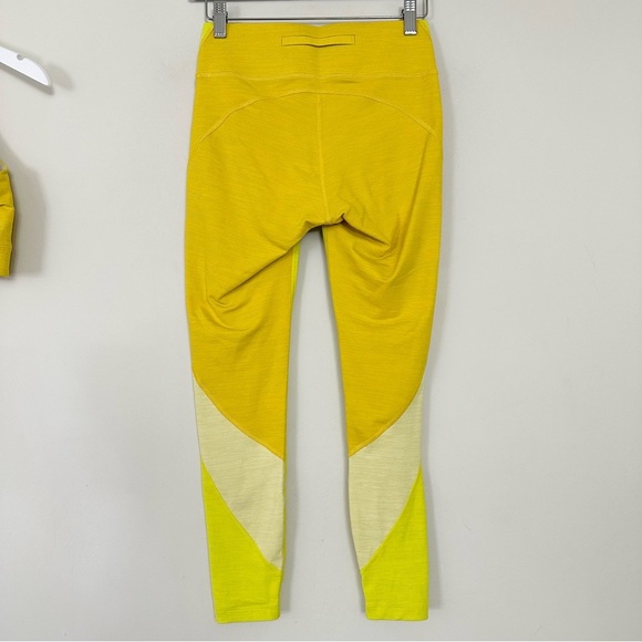 Outdoor Voices Doings Things Bra / TechSweat 7/8 Zoom Leggings Sunshine Set - Picture 12 of 16